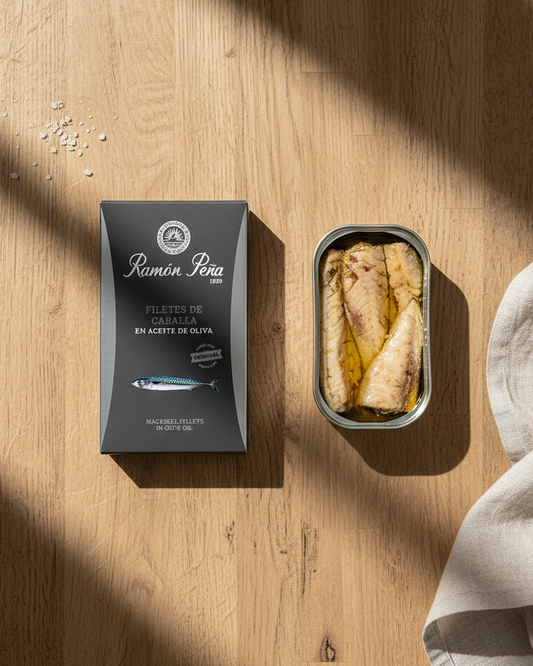 Ramón Peña (Silver Line): Mackerel Fillets in Olive Oil