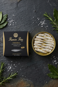 Ramón Peña (Gold Line): Small Sardines in Olive Oil (20-25 Pieces)