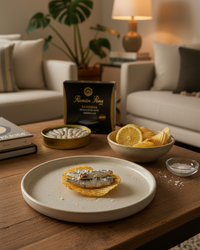 Ramón Peña (Gold Line): Small Sardines in Olive Oil (20-25 Pieces)
