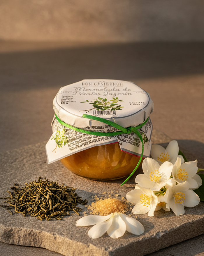Don Gastronom jasmine petal artisan spread jar