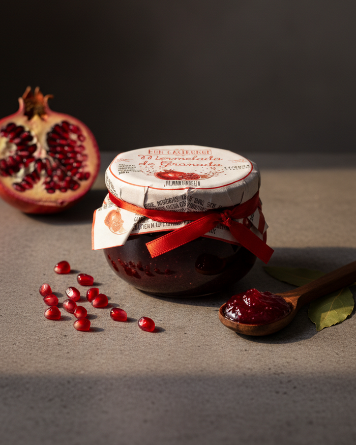 Don Gastronom pomegranate artisan spread, deep ruby jar