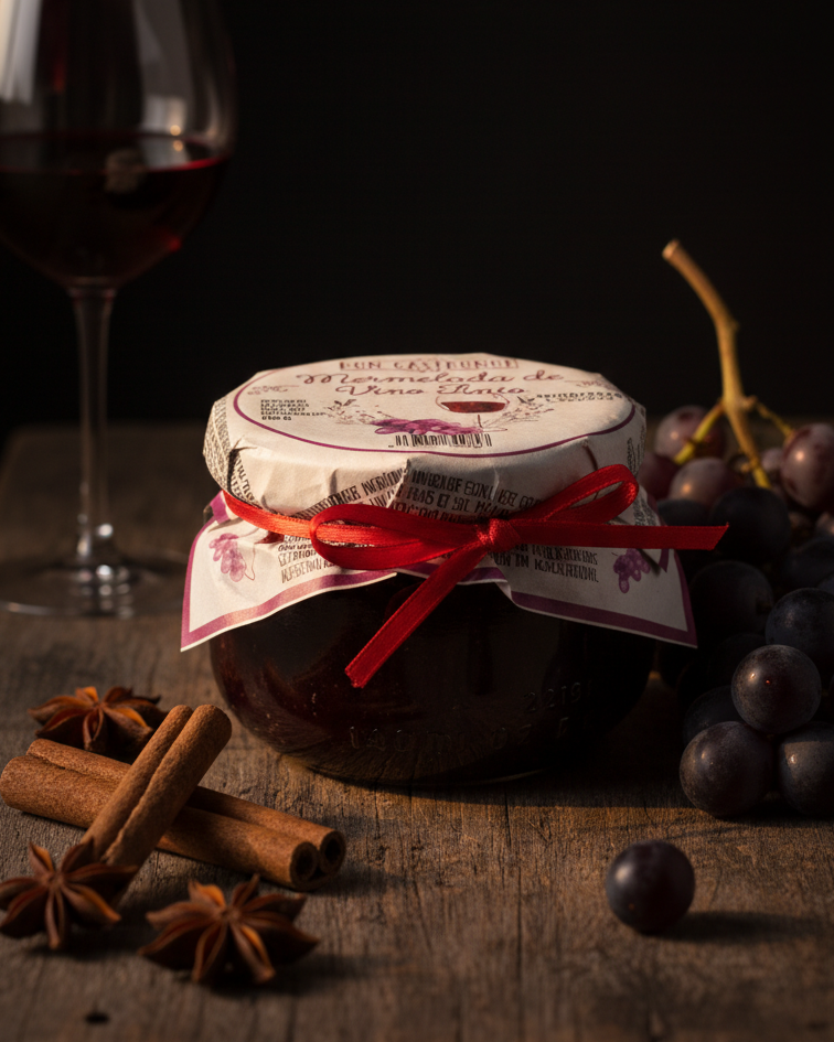 Don Gastronom red wine artisan spread, dark berry jar