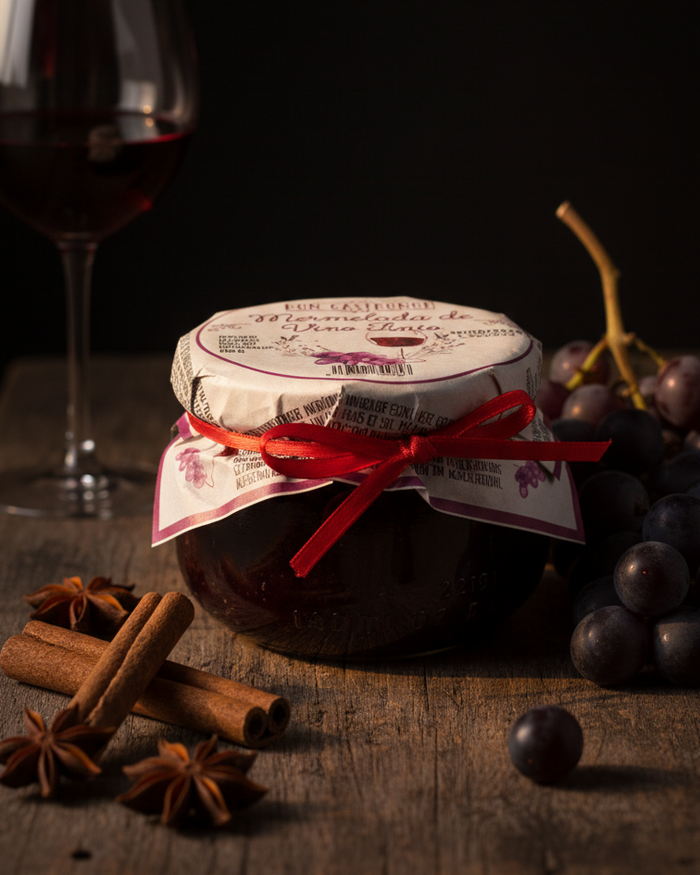 Don Gastronom red wine artisan spread, dark berry jar
