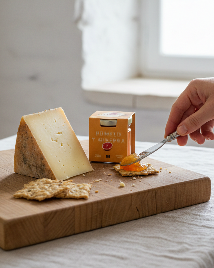 Kiss the Cheese: Grapefruit and Gin Jam