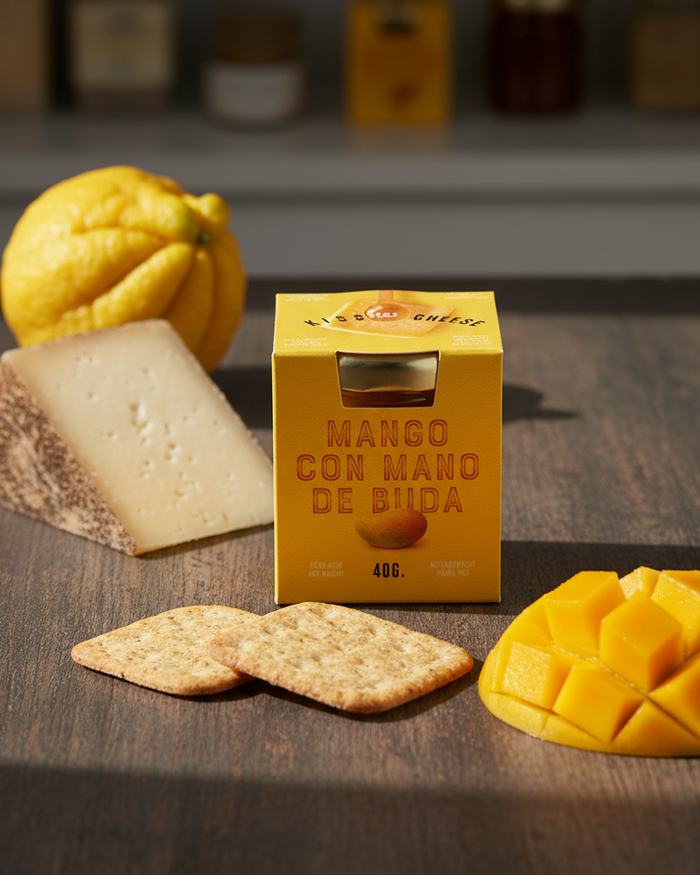 Kiss the Cheese: Mango Jam with Buddha's Hand