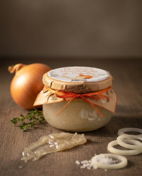 Don Gastronom caramelised onion artisan spread, open jar