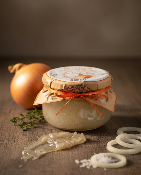 Don Gastronom caramelised onion artisan spread, open jar