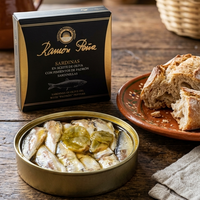Ramón Peña (Gold Line): Sardines (20+ pcs) with Padrón Peppers