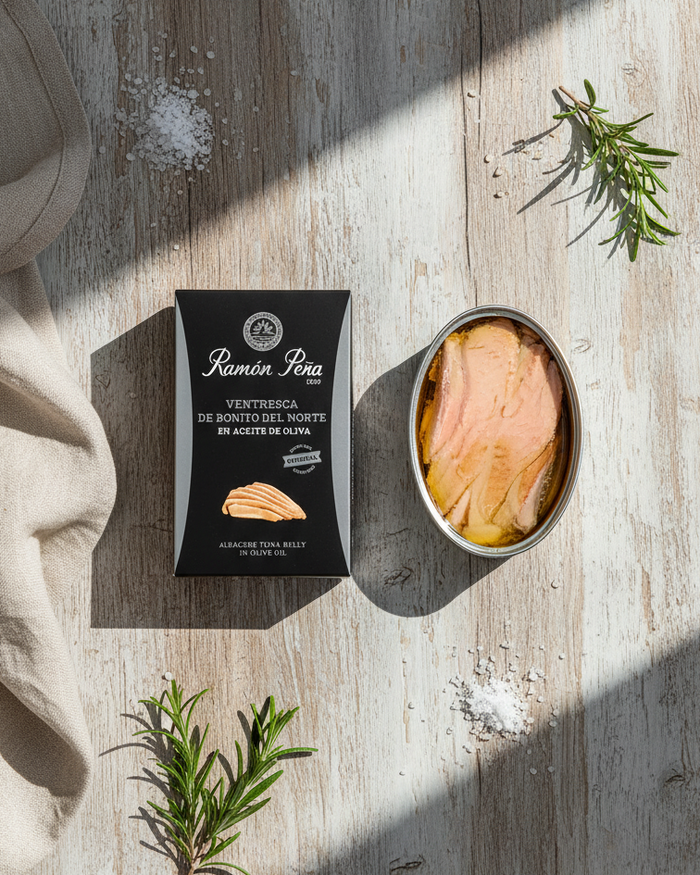 Ramón Peña (Silver Line): White Tuna Belly Ventresca in Olive Oil